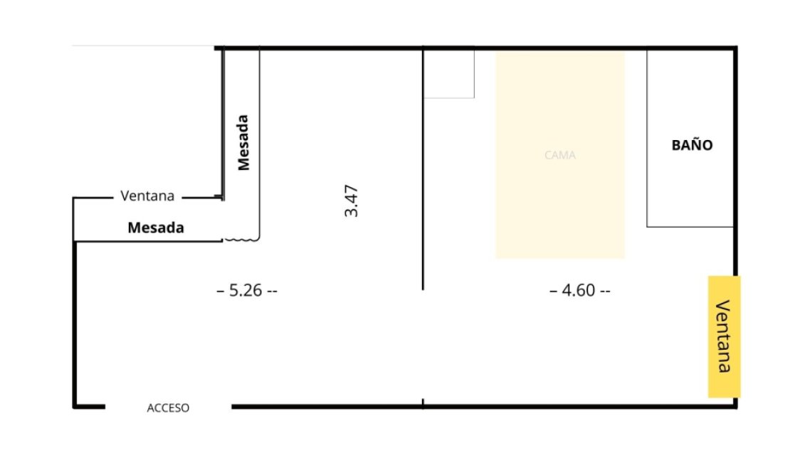 Montevideo 100 Monserrat Departamento 2  ambientes  En Venta -1