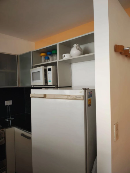 Departamento 2 Ambientes de 40 m², Luminoso, Balcón, con Salón, Parrilla y Piscina